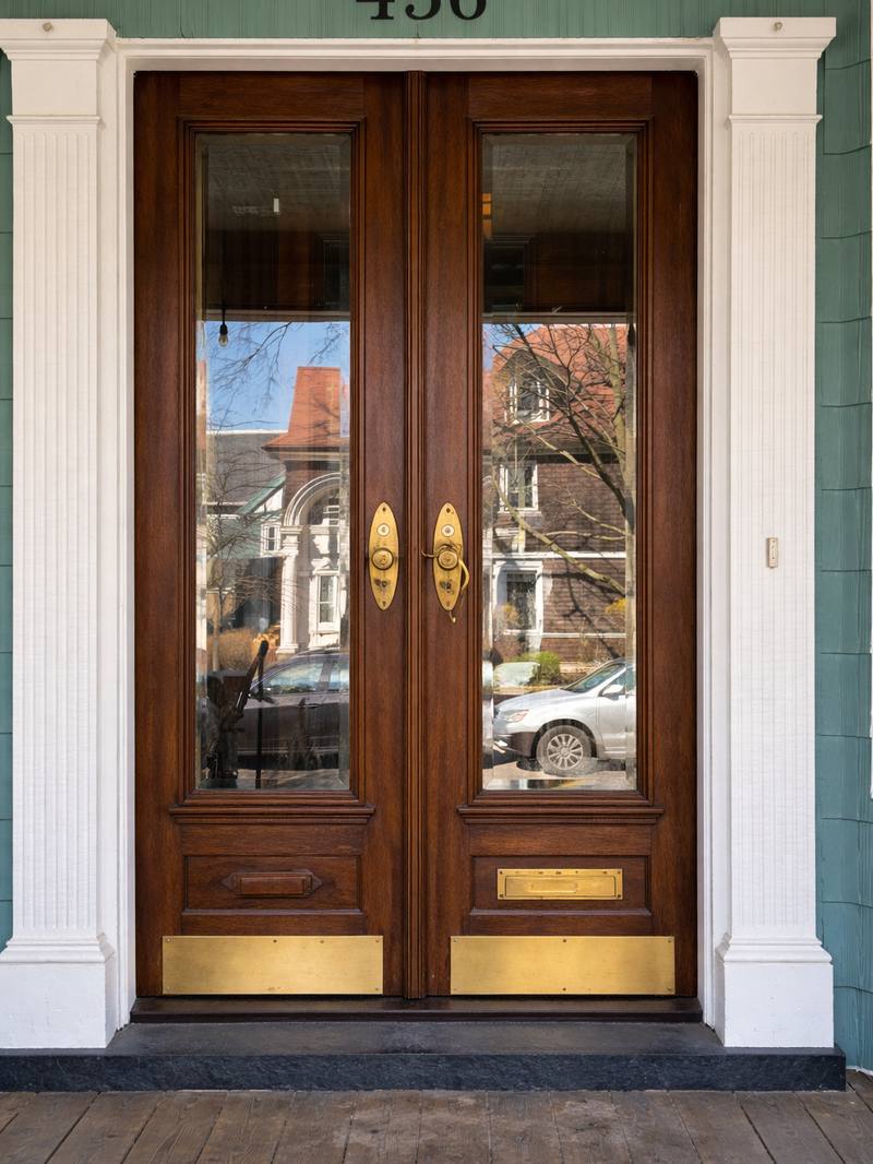 Historic wood door after restoration by WoodRestora