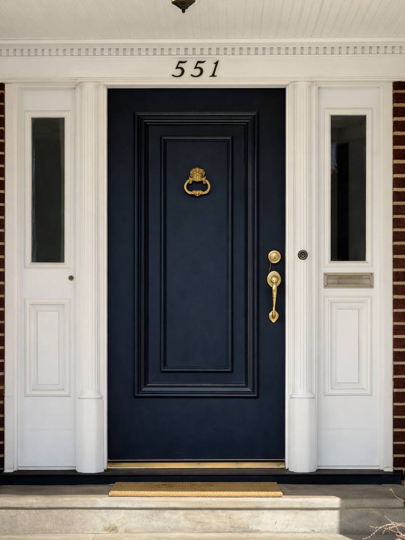 Historic wood door after restoration by WoodRestora