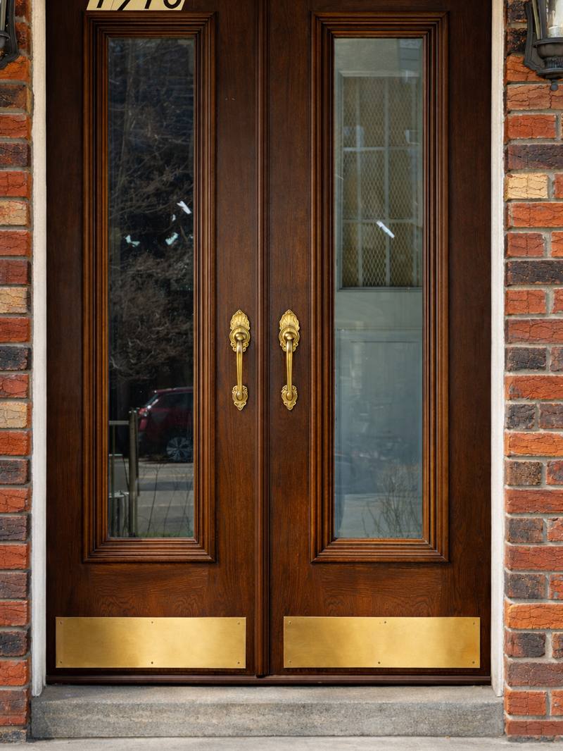 Historic wood door after restoration by WoodRestora